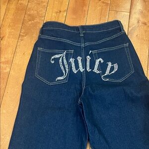 Juicy Couture Women's Navy High Rise Jeans
